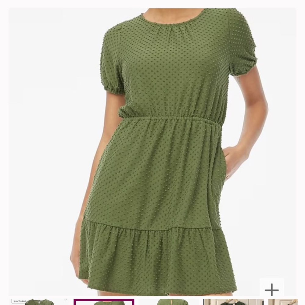 J.Crew Knit Clip-dot mini dress